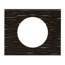 Legrand Céliane 1-es keret, fekete corian, 69021