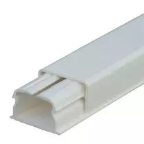 Legrand DLP mini kábelcsatorna, 20x12.5mm, fedéllel, válaszfal nélkül, 30008
