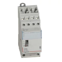 Legrand CX3 moduláris kontaktor 25A 230V 4Z - karral, 412551