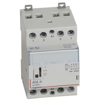 Legrand CX3 moduláris kontaktor 40A 230V 4Z halk - karral, 412562