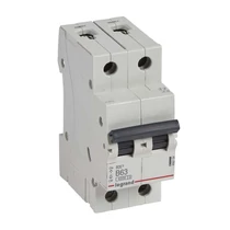 Legrand RX3 kismegszakító 2P B63 6kA, 419164