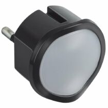 Legrand Csatlakozódugó tartalékvilágítással, LED, fényerőszabályozható, fekete, 50679
