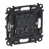 Legrand Valena InMatic 2xRJ11 csatlakozóaljzat mechanizmus, 753039