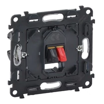 Legrand Valena InMatic hangszóró-csatlakozóaljzat mechanizmus, 2 kivezetéssel, 753072