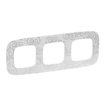 Legrand Valena Allure Hármas keret, Króm dekor, 754343