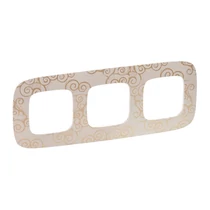 Legrand Valena Allure Hármas keret, Arany dekor, 754353