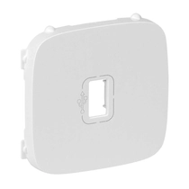 Legrand Valena Allure USB elővezetékezett aljzat burkolat, Fehér, 754755