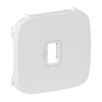 Legrand Valena Allure USB elővezetékezett aljzat burkolat, Fehér, 754755