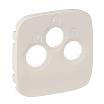 Legrand Valena Allure TV-RD-SAT aljzat burkolat, Elefántcsont, 754796