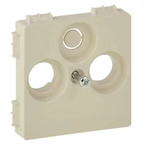 Legrand Valena Life TV-Rádió-SAT csatlakozóaljzat fedél (30 mm) elefántcsont, 754801