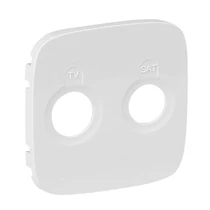 Legrand Valena Allure TV-SAT aljzat burkolat, Fehér, 754825