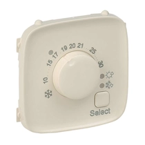 Legrand Valena Allure Elektronikus termosztát burkolat, Elefántcsont, 755316