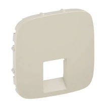 Legrand Valena Allure RJ11/RJ45 aljzat burkolat, Elefántcsont, 755416