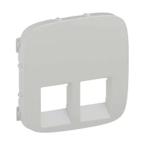 Legrand Valena Allure 2xRJ11/RJ45 aljzat burkolat, Fehér, 755425