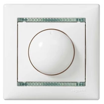 Legrand Valena forgatógombos fényerőszabályzó 40-400W izzó- és halogénlámpához, fehér, 770061