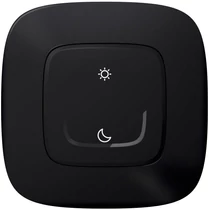 Legrand szcenárió kapcsoló Ébredés/Alvás funkcióval Valena Allure Netatmo fekete, 752889
