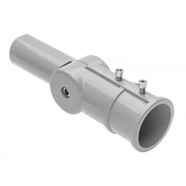 Közvilágítási LED lámpatesthez oszlop konzol, ROCKET, 60 ° dőlésszög, d1=50 mm, d2=62 mm, szürke, GTV-SA1