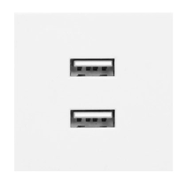 Beépíthető USB dugalj, 2-es, NOEN, fehér, OR-GM-9010 elosztóhoz