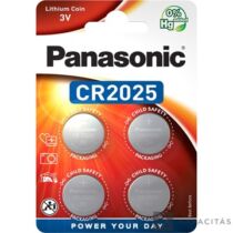 Panasonic CR2025EL/4B lítium gombelem (4db / bliszter)