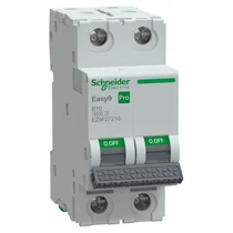 Schneider EASY9 PRO Kismegszakító, 2P 6KA B10A, EZ9F27210