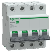Schneider EASY9 PRO Kismegszakító, 4P 6KA B16A, EZ9F27416
