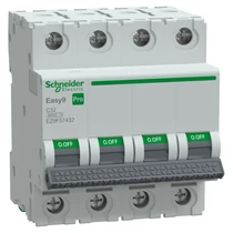 Schneider EASY9 PRO Kismegszakító, 4P 6KA C32A, EZ9F57432