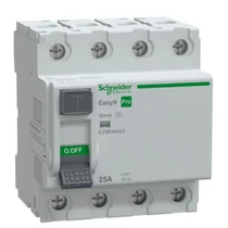 Schneider Áram-védőkapcsoló (FI relé) EASY9 PRO 4P 40A/30mA, A típus, EZ9R49440