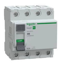 Schneider Áram-védőkapcsoló (FI relé) EASY9 PRO 4P 63A/300mA, A típus, EZ9R89463