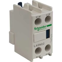 Schneider Segédérintkező Homloklapra LADN02  LC1D típushoz 2N/O érintkezővel