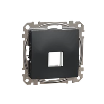 Schneider ÚJ SEDNA 1xRJ45 adapter, Keystone betétekhez, antracit, SDD114421