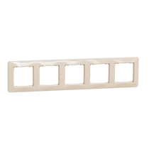 Schneider SEDNA DESIGN Ötös keret, univerzális, bézs, SDD312805
