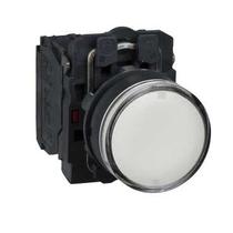 Schneider LED-es világító nyomógomb, fehér, 24V, XB5AW31B5