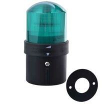 Schneider LED-es világítású jelzőoszlop, villogó, zöld, 24V AC/DC, XVBL1B3