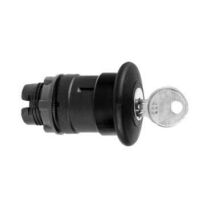 Schneider Kulcsos vészgombfej, kerek, fekete, 40 mm, ZB5AS12