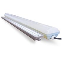 DeLux LED Por és páramentes lámpatest 60W, IP65, PC-búrával, 5200lm,4000K, DEL1366