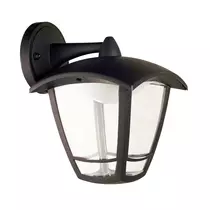 DeLux Kata flat kültéri falra szerelhető lámpatest, fekete, LED 2x3W, 4000K, IP54, DEL1552