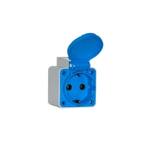 TP Electric Fali ipari csatlakozóaljzat 16A-es 250V-os (2P+E) IP54, 3101-410-0900
