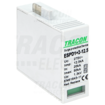 Tracon túlfeszültség levezető betét, T1+T2 AC típusú, 12.5 M, ESPD1+2-12.5M