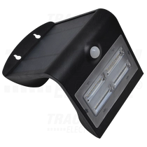 Tracon napelemes reflektor 3W 400lm 4000K IP65 fekete, LSLBB3W