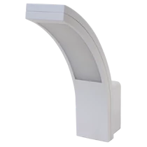 Tracon Fali lámpatest, ívelt forma 15W-os 1100lm 4500K IP54 fehér, SLIB15W