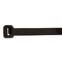 Tracon Kábelkötegelő, normál, fekete, 140×3.6mm, 151PR
