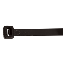 Tracon Kábelkötegelő, normál, fekete, 360×4.8mm, 221PR