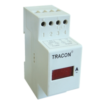 Tracon Sínre pattintható digitális váltakozó áramú ampermérő, ACAMSD-10