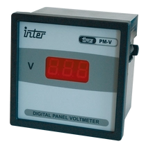 Tracon Digitális 1 fázisú váltakozó áramú voltmérő, direkt, ACVMD-96-500