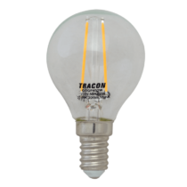 Tracon COGP452W COG LED gömb fényforrás, átlátszó 2W