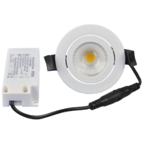 Tracon Kör alakú LED mélysugárzó, forgatható, DLCOBD5W