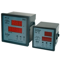Tracon Digitális amper és voltmérő állítható áramváltó áttétellel, DTT-1-96