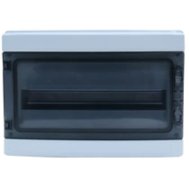 Tracon falon kívüli kiselosztó IP65, 1×18 modul, EDFKIP65N181