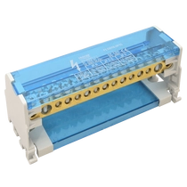Tracon Moduláris elosztóblokk nyitható fedéllel, FLSO25-2P11