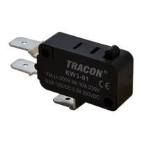 Tracon Helyzetkapcsoló, mikro, ütközős, KW3-01